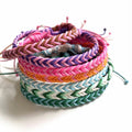 Dania, Braided Anklet Bracelet Choose Color