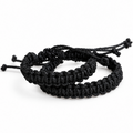 Matching Couple Hemp Black Bracelets