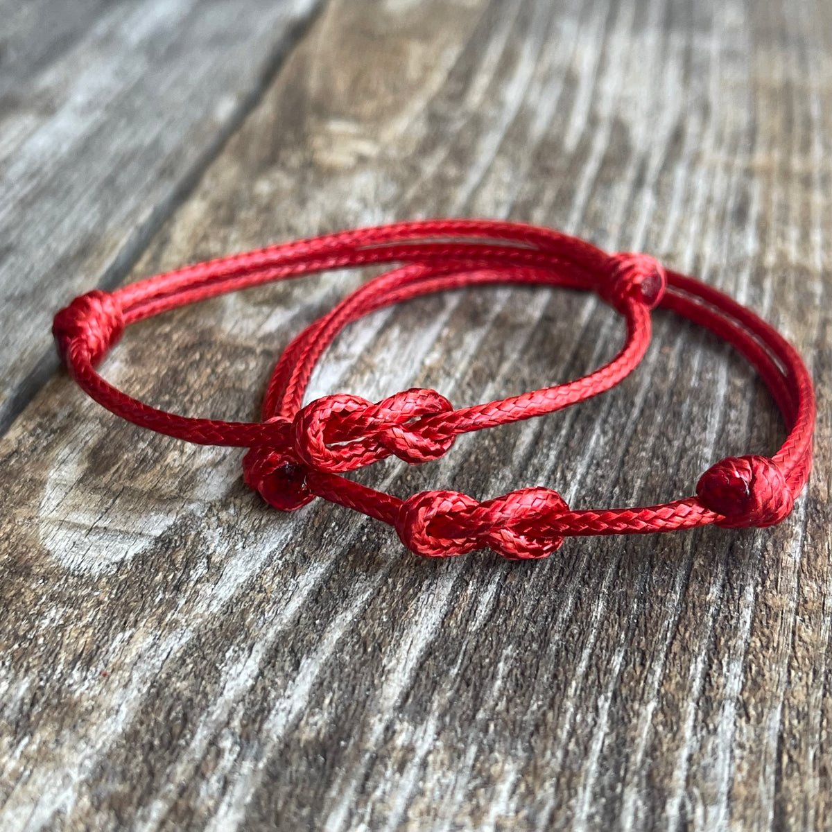 Lovers Key Red Mommy and Me Family Bracelets