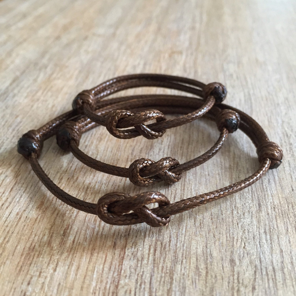 Family Matching Bracelets Brown Waterproof Mom Dad Kids ‚Äì Lovers Key Style