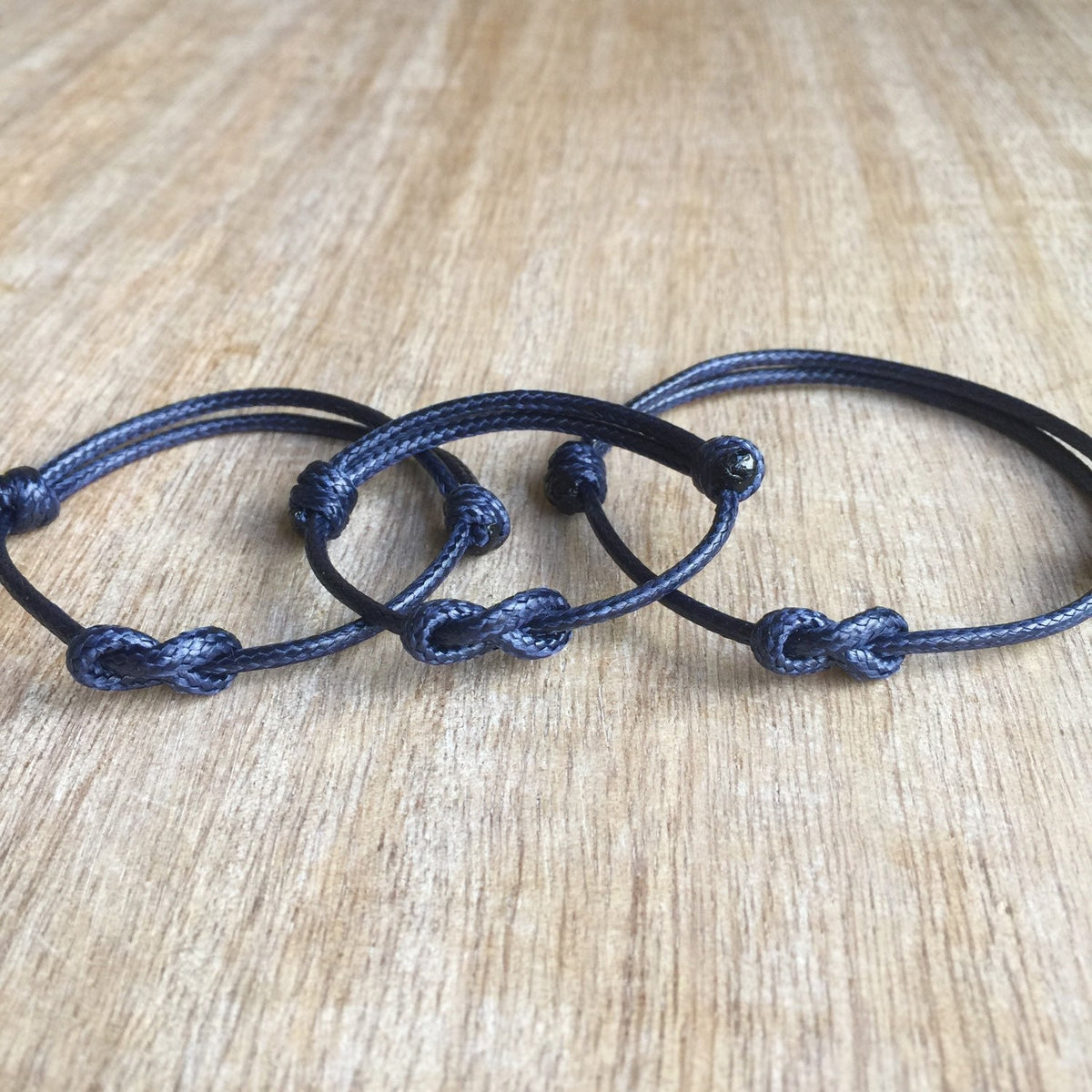 Lovers Key Blue Matching Bracelets