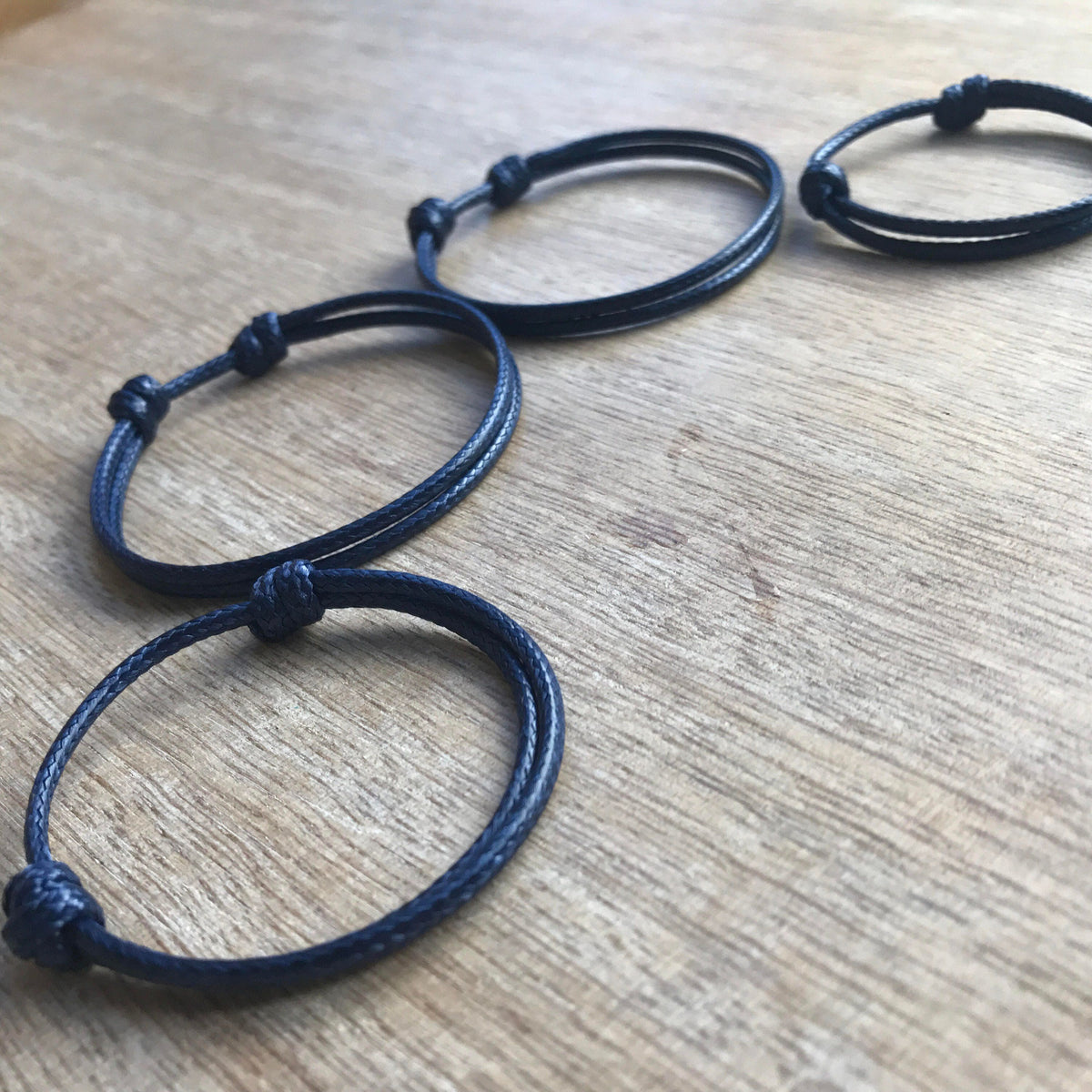 Family Matching Bracelets Blue Waterproof Mom Dad Kids ‚Äì Collins Style