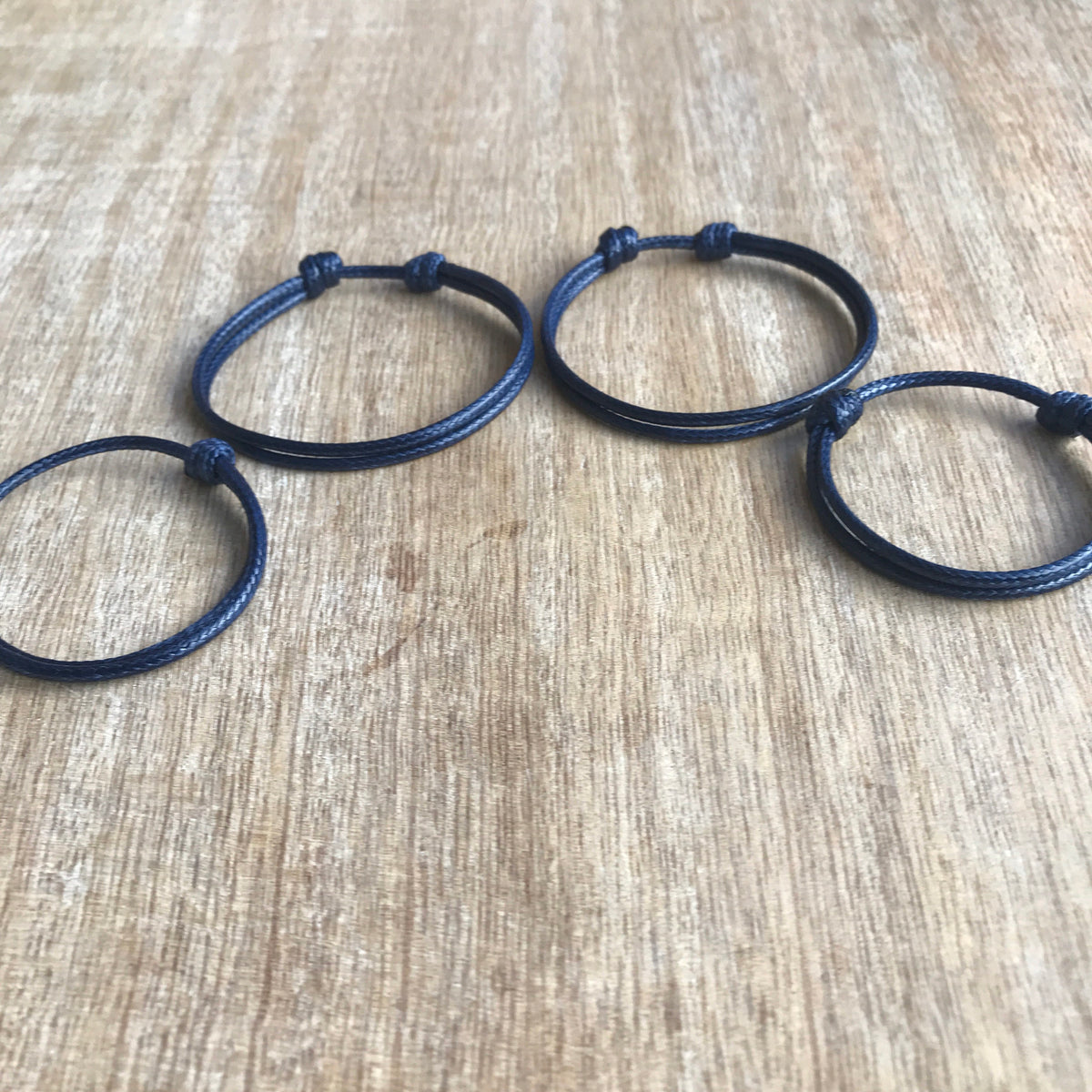 Family Matching Bracelets Blue Waterproof Mom Dad Kids ‚Äì Collins Style