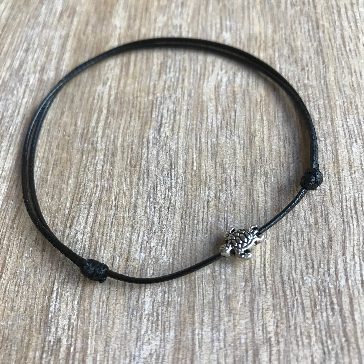 Turtle Charm Anklet