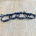 Waterproof Family Matching Bracelets Blue Back to School Mom Dad Kids ‚Äì Sanibel Style