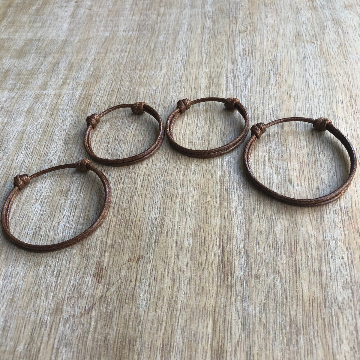 Minimalist Family Matching Bracelets Brown Mom Dad Kids ‚Äì Collins Style