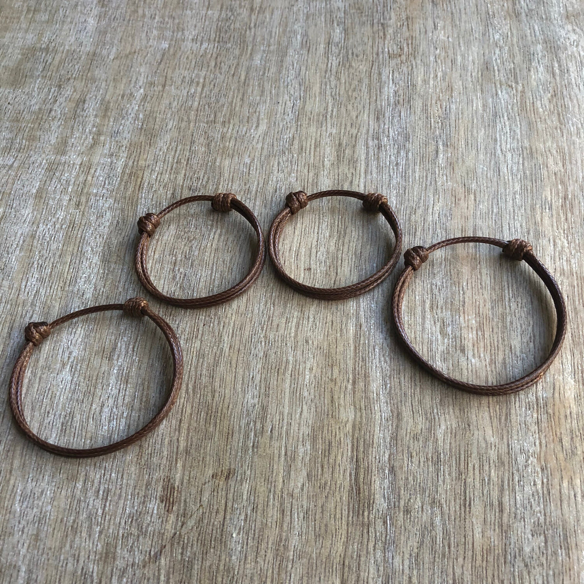 Minimalist Family Matching Bracelets Brown Mom Dad Kids ‚Äì Collins Style