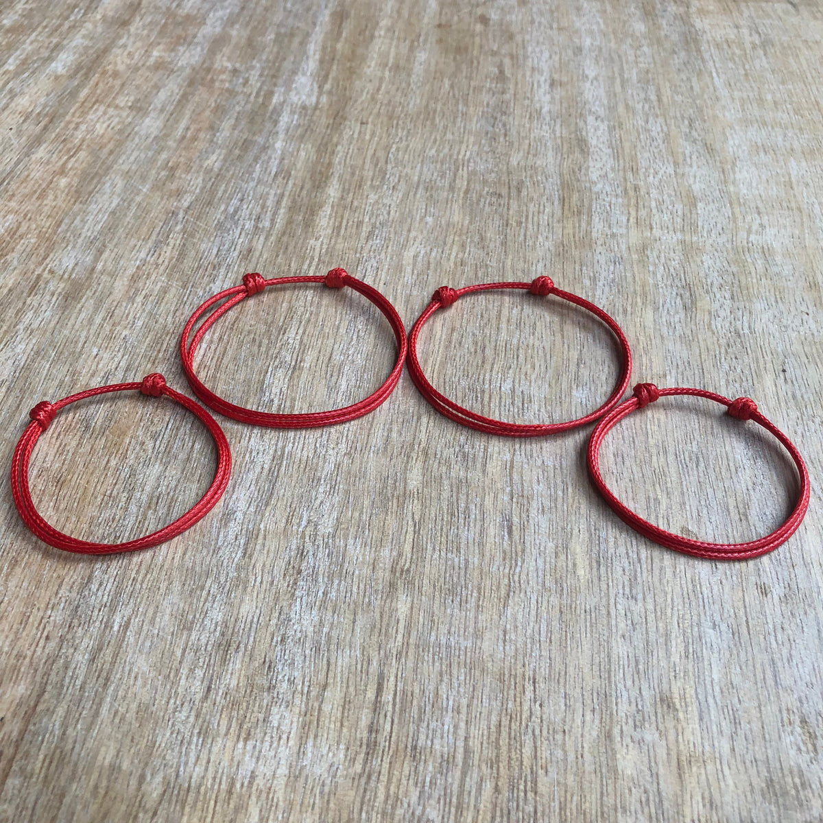 Collins Red Matching Bracelets