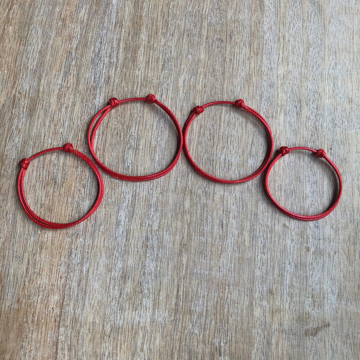 Collins Red Matching Bracelets