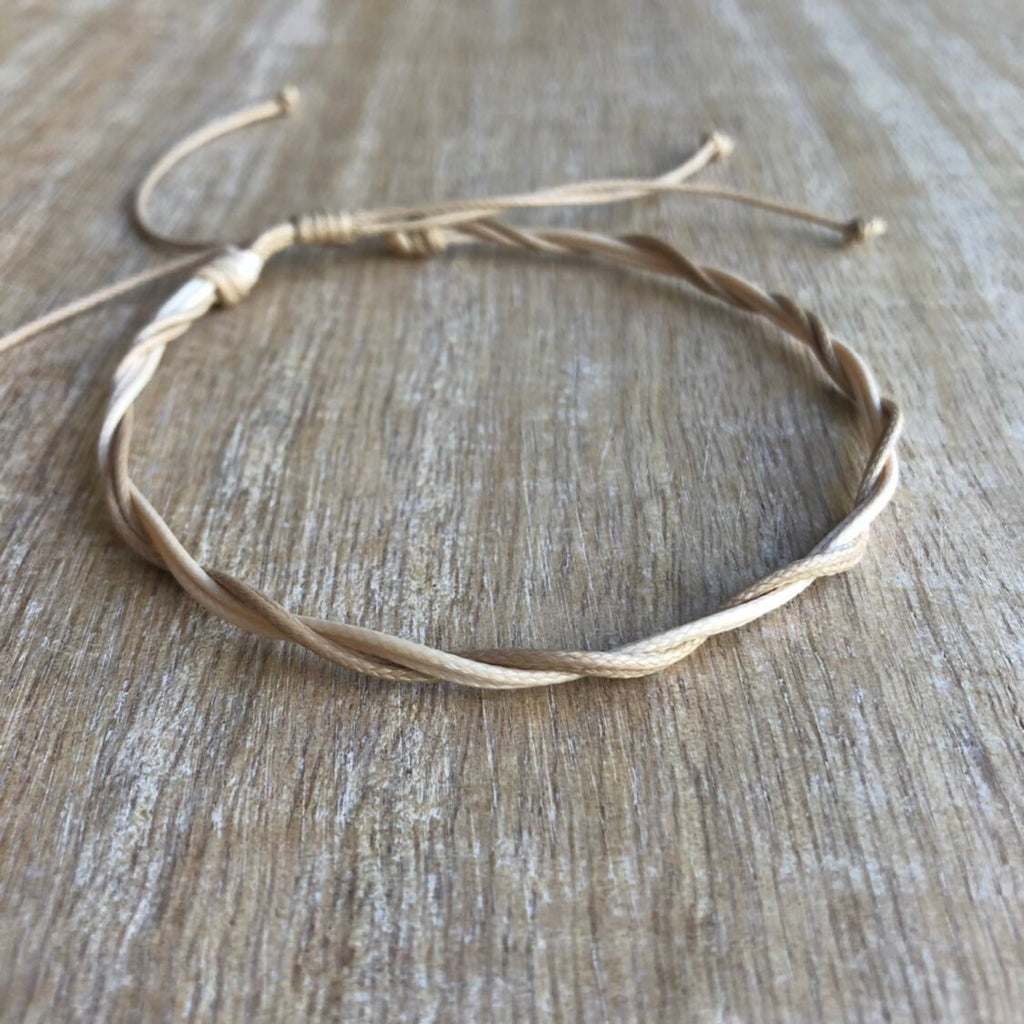 Boardwalk Natural Anklet
