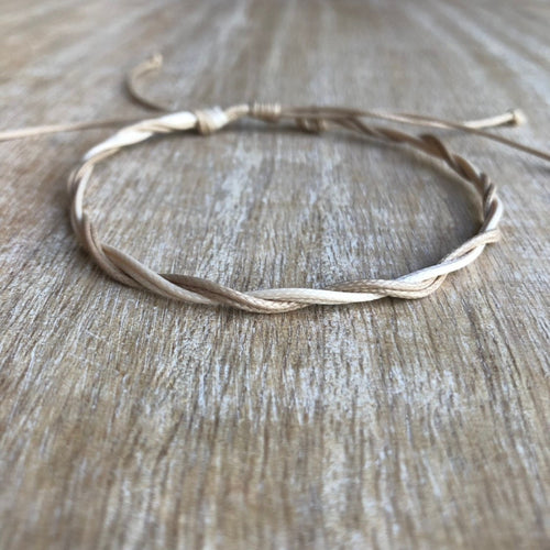 Boardwalk Natural Anklet