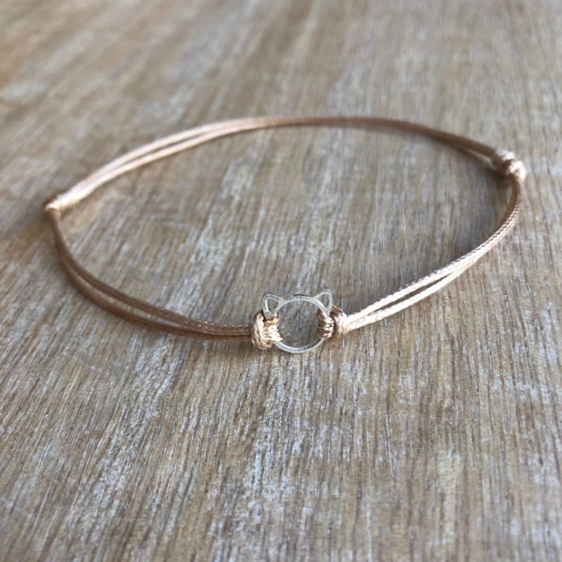 Sterling Silver Cat Anklet