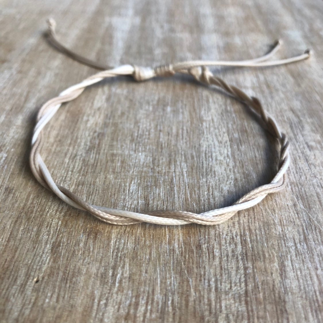 Boardwalk Natural Anklet