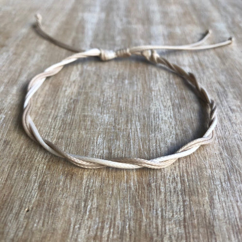 Boardwalk Natural Anklet