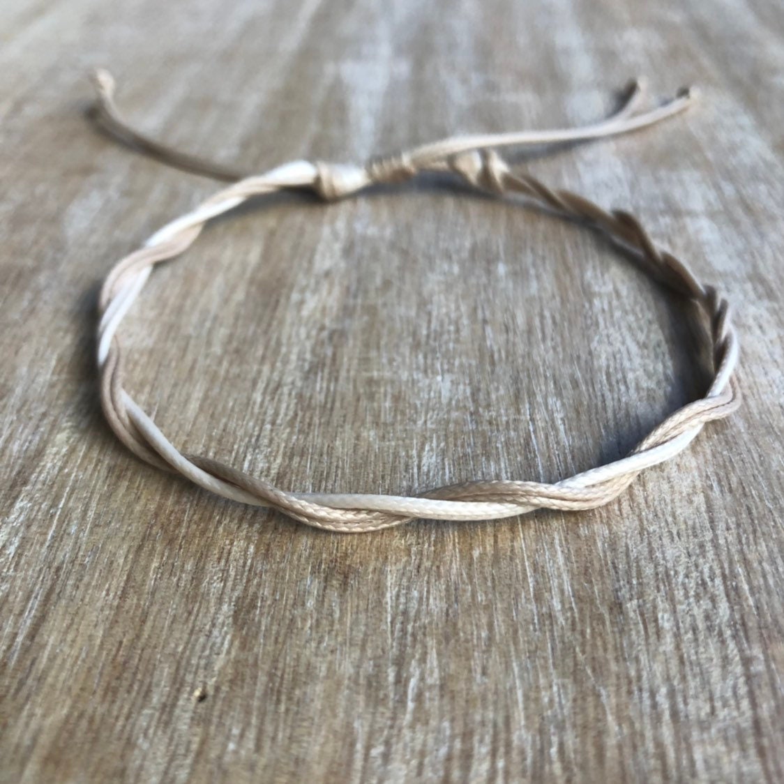 Boardwalk Natural Anklet