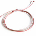 Surfside Coral String Anklet