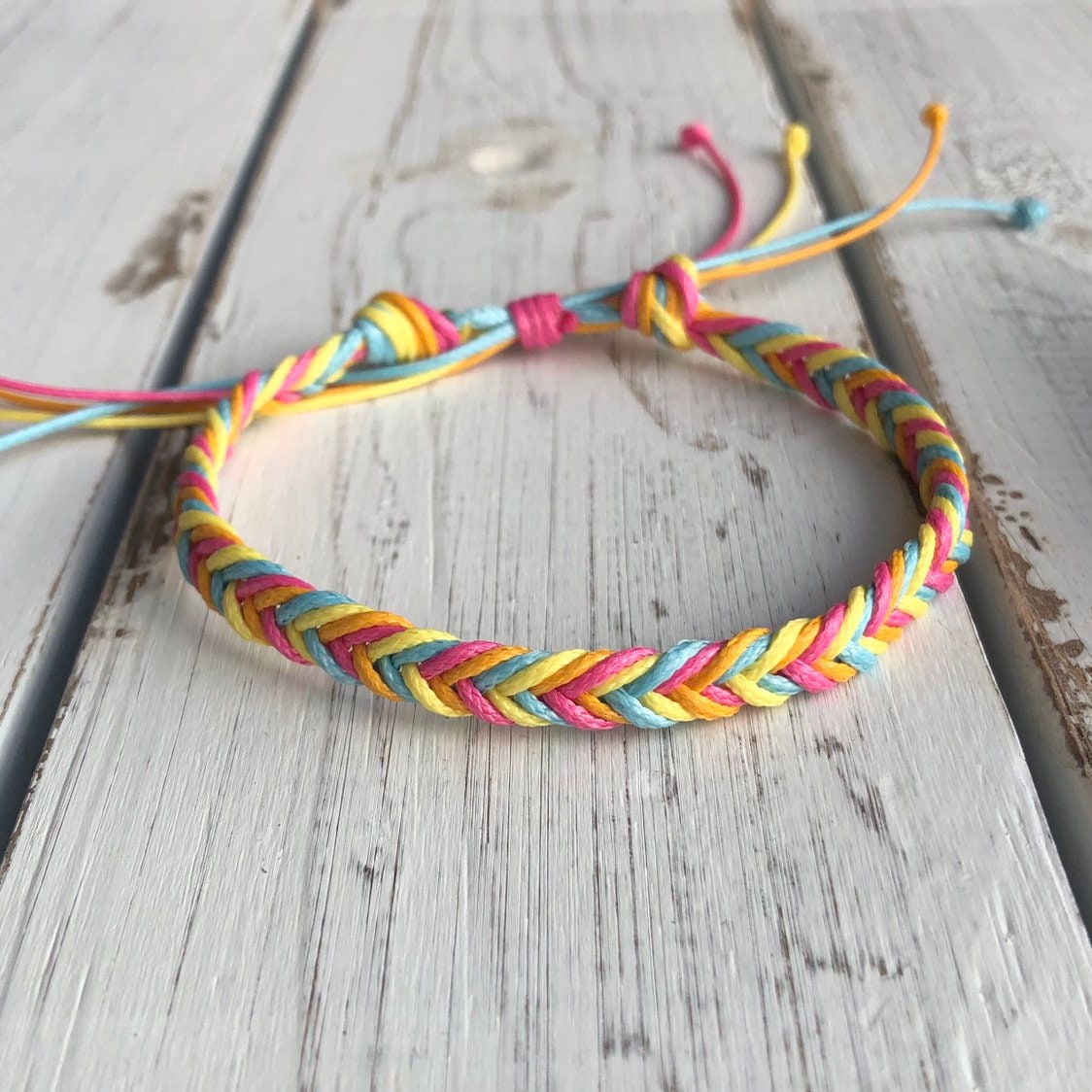 Dania, Summer Vibes Colorful Braided