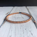 Beach Bracelet Anklet Copper Beads Caladesi Collection