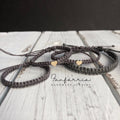 Heart Family Dark Gray Bracelets