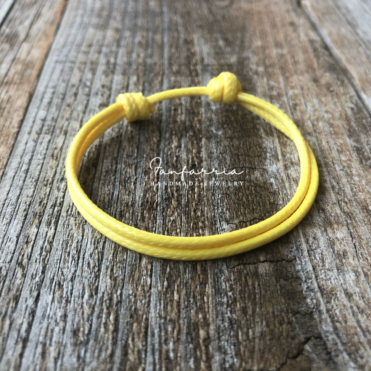 Collins Yellow Family Bracelets