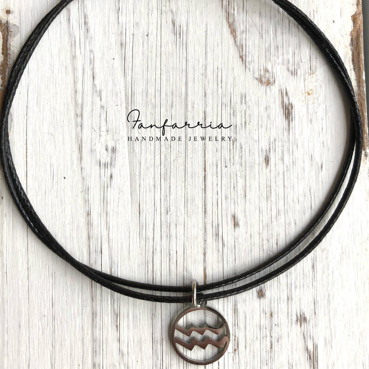 Astrology Zodiac Anklet Bracelet Stainless Steel WA001935
