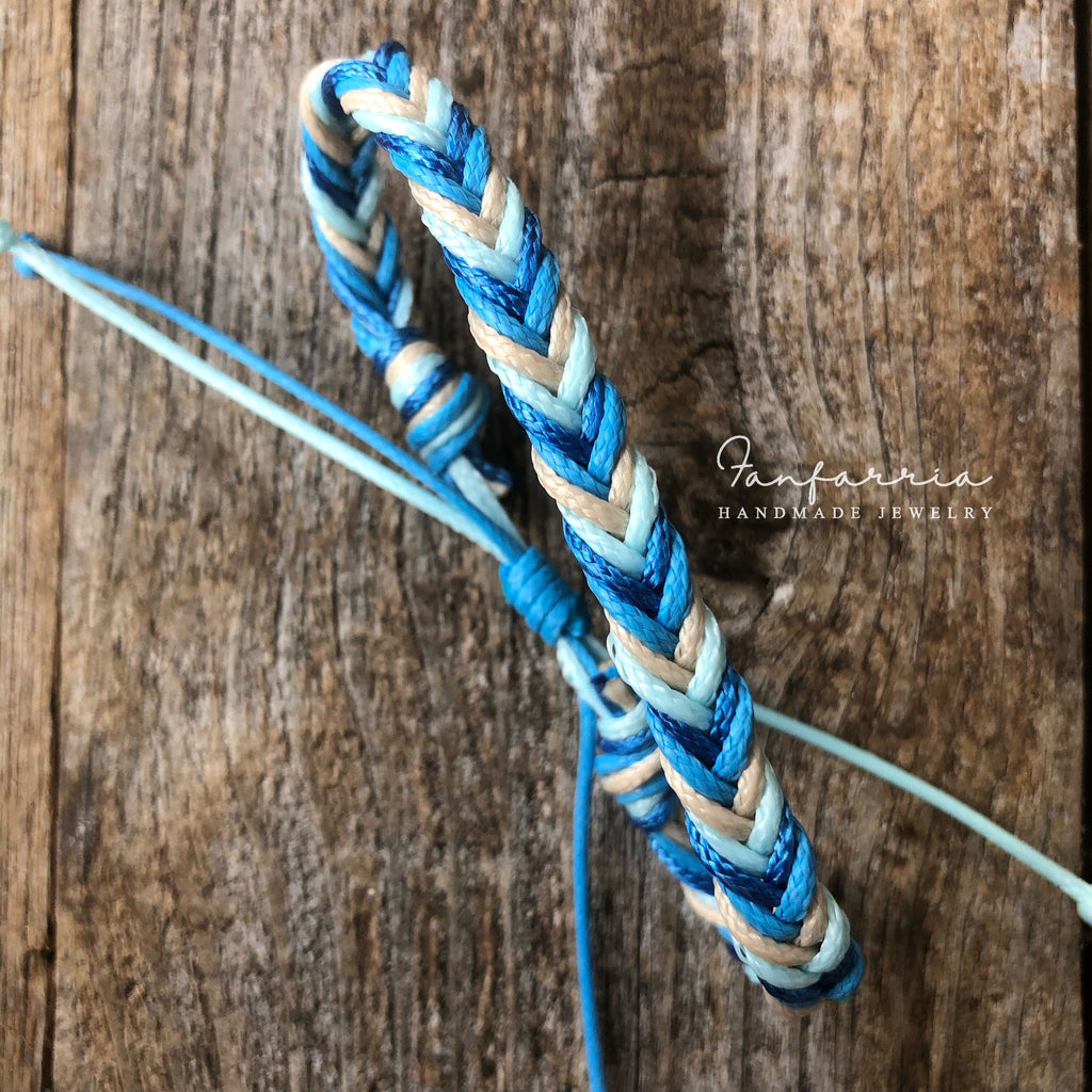 Dania Blue Waves Waterproof Anklet Bracelet