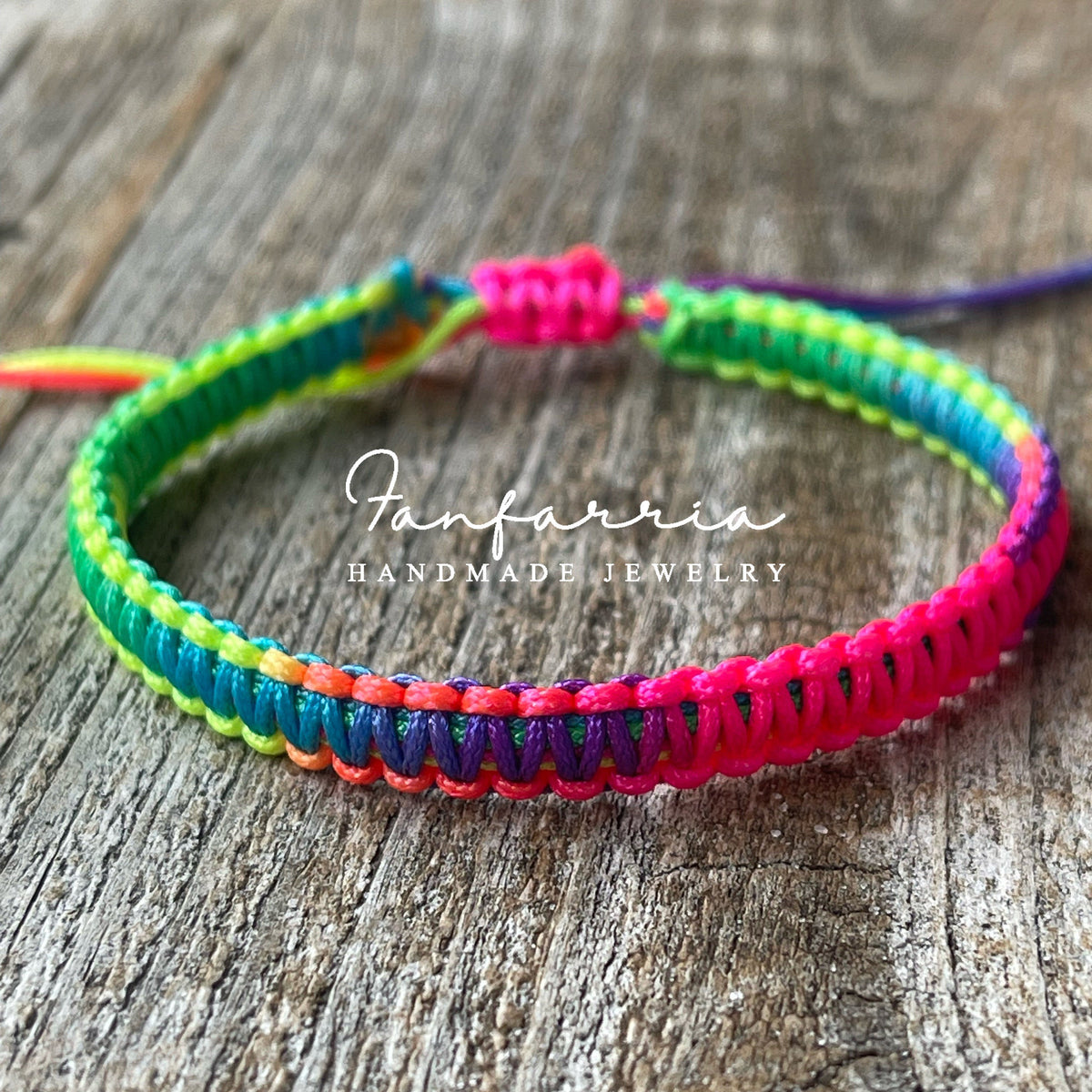 Macrame Bracelet Colorful