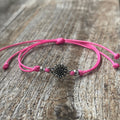 Sunflower Fuchsia Bracelet Anklet