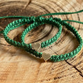 Mommy and me bracelets, Green, Mom and Daughter bracelets, Heart bracelets, Waterproof Matching Bracelets