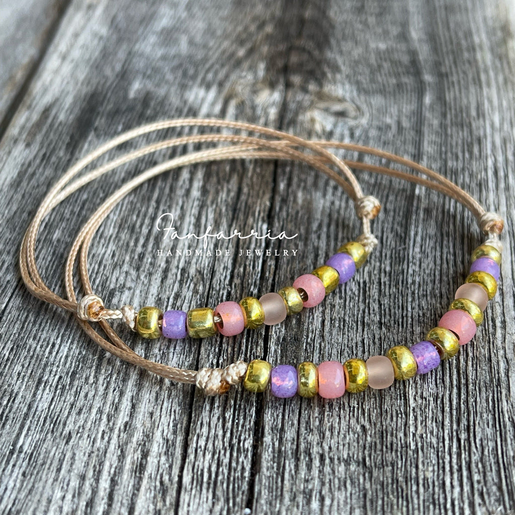 Sweetheart Mommy and Me Matching Bracelets, Adjustable