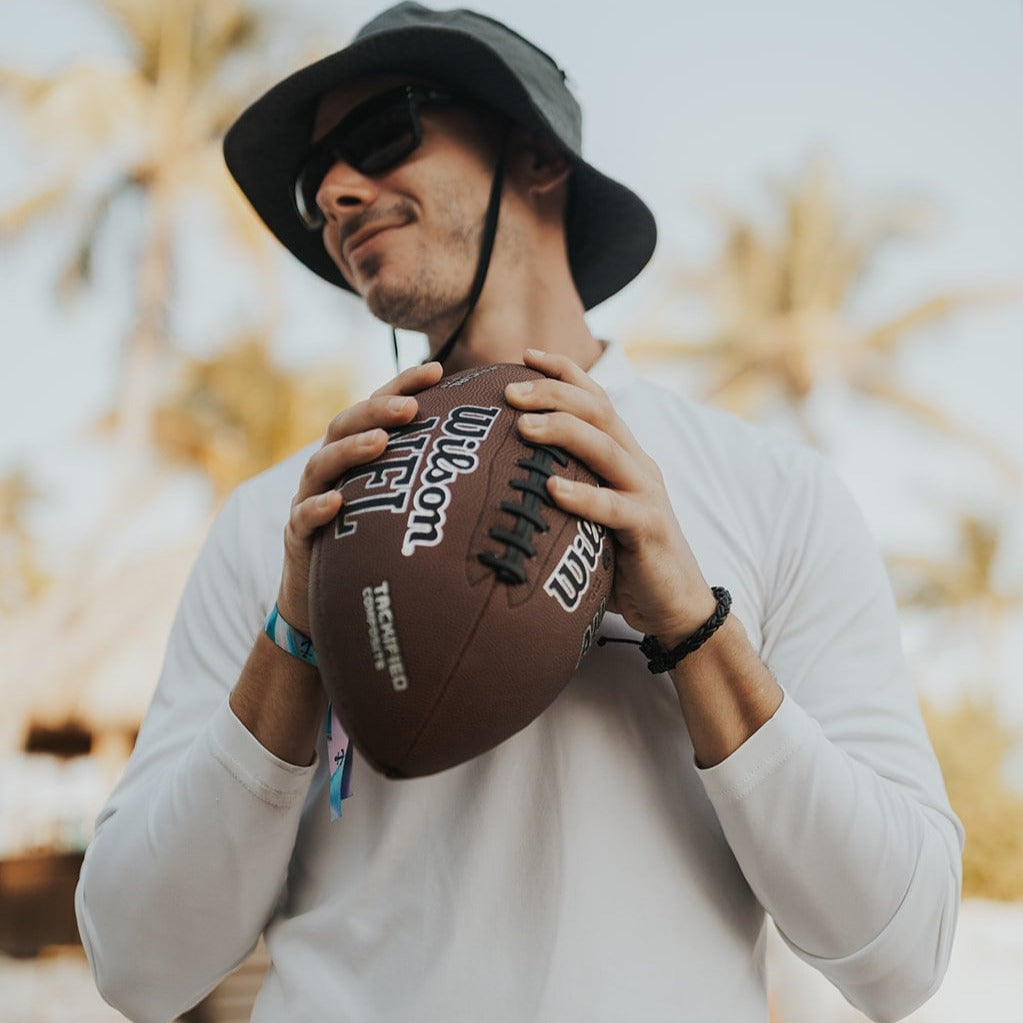 Key West II Thick Braided Leather Bracelet Unisex