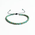 Beach Bracelet Anklet Turquoise Seafoam Beads Caladesi Collection