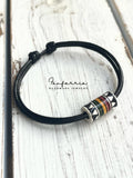Rasta Tube Bead Beach Anklet Bracelet