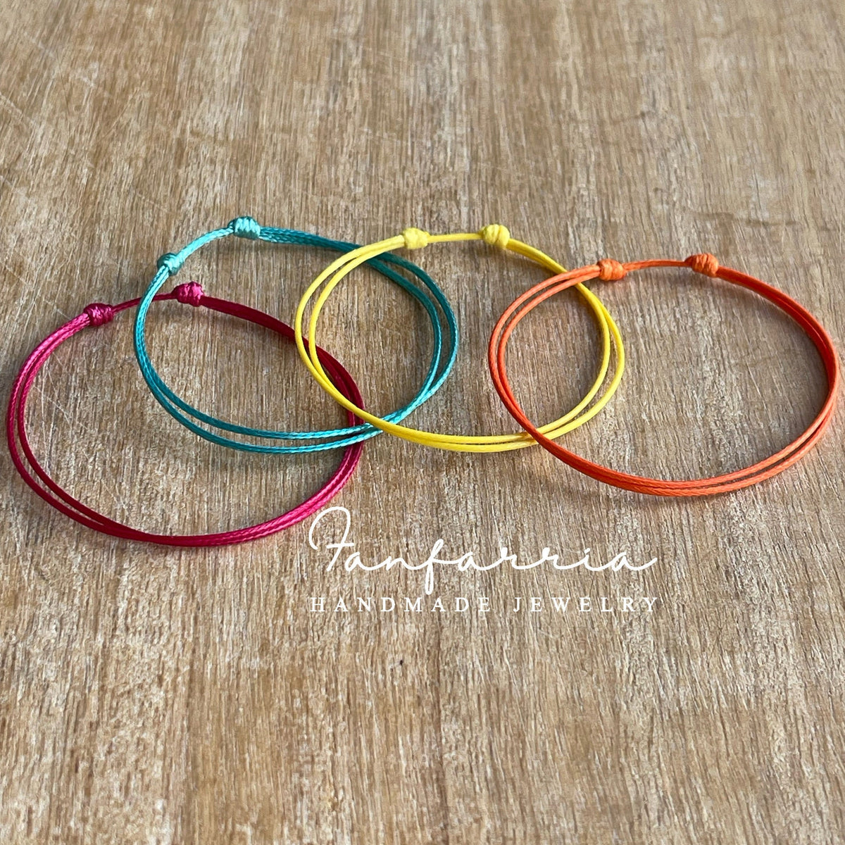String 1mm Minimalist Anklet