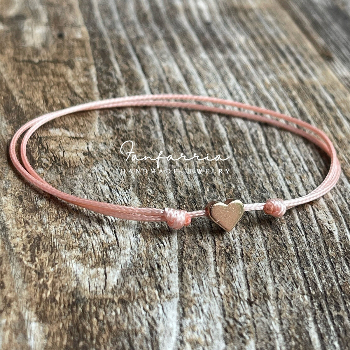 Rose Gold Heart Anklet Adjustable More Colors to Choose