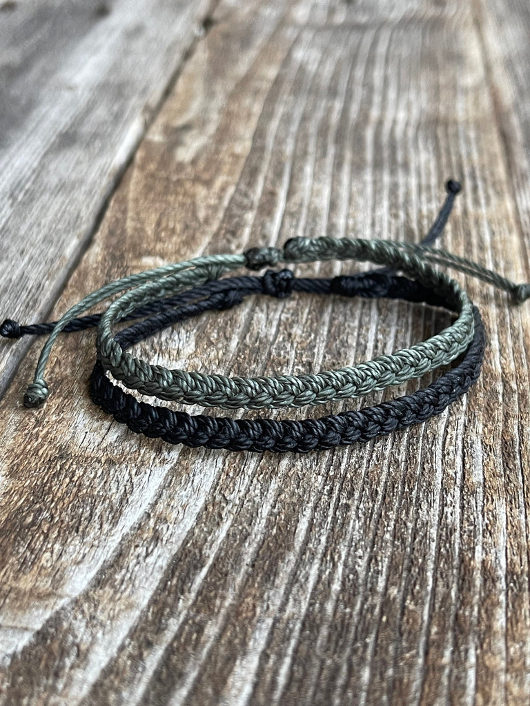 Delray Couple Bracelet Set, Waterproof, Adjustable Couples Bracelets