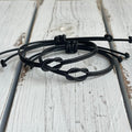 Celtic Knot Black Bracelets for Couples, North Venice Collection