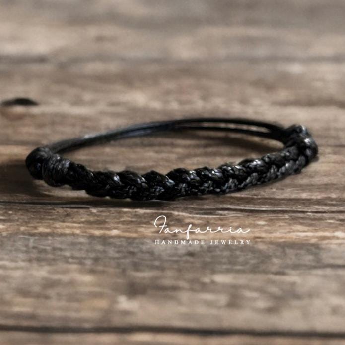 Braided Rope Bracelet, Adjustable Waterproof Bracelet, Unisex Beach Jewelry,Surfer Bracelet, Handmade Gift for Men and Women Islamorada