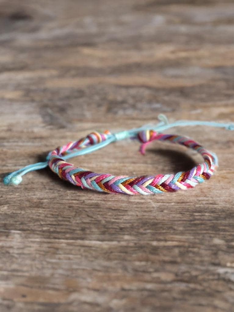 Colorful Braided Anklet Bracelet