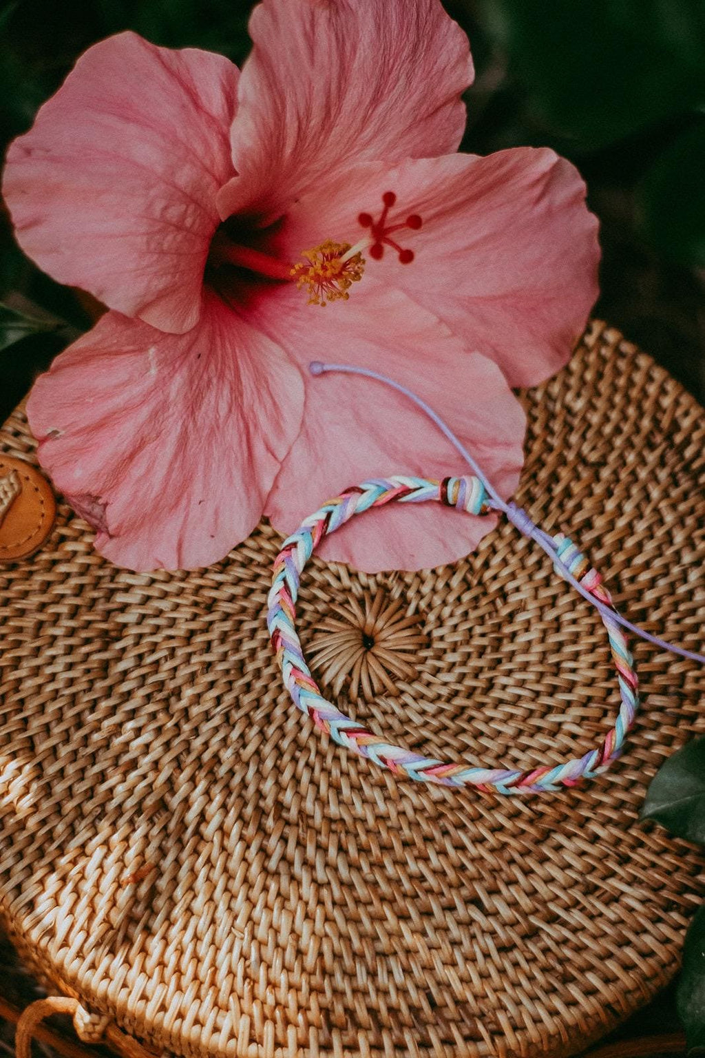 Colorful Braided Anklet Bracelet