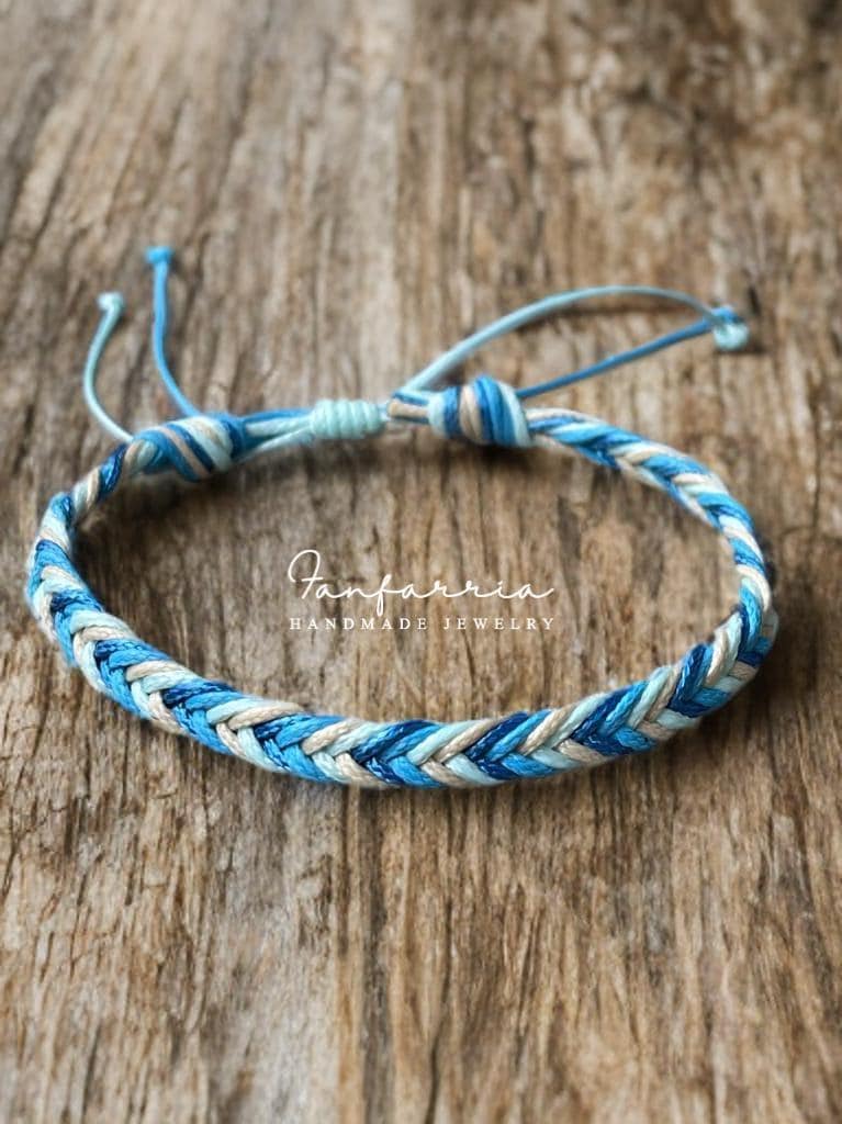 Dania Blue Waves Waterproof Anklet Bracelet