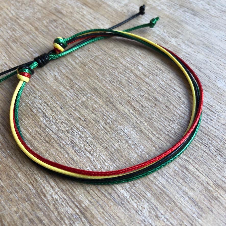 Surfside Rasta Anklet