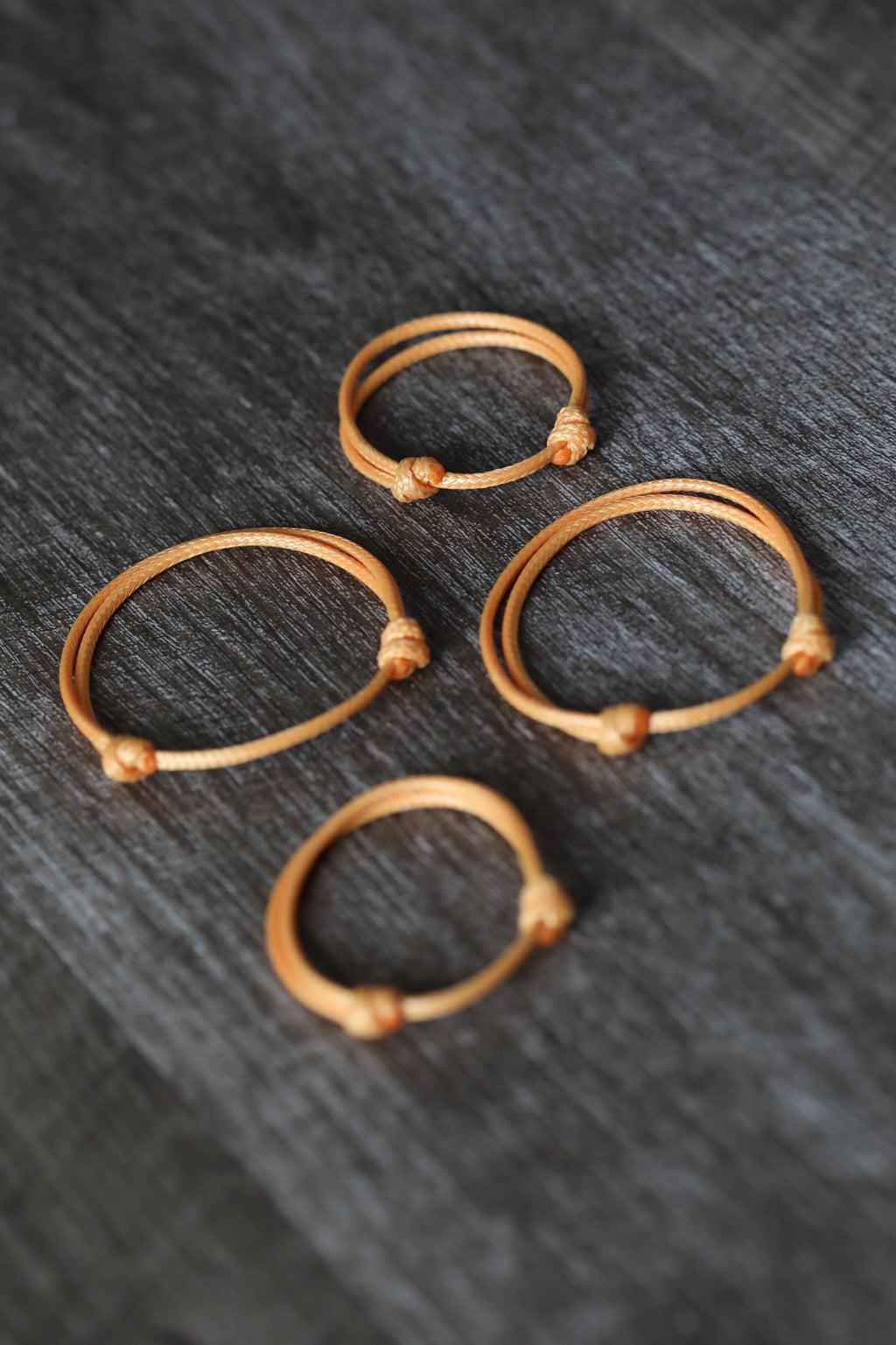 Collins Orange Matching Family Bracelets