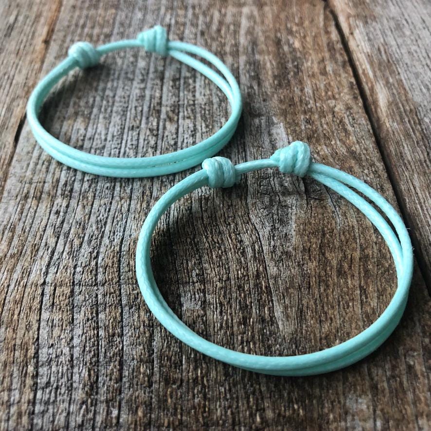 Family Bracelets, Sky Blue Minimalistics Collins