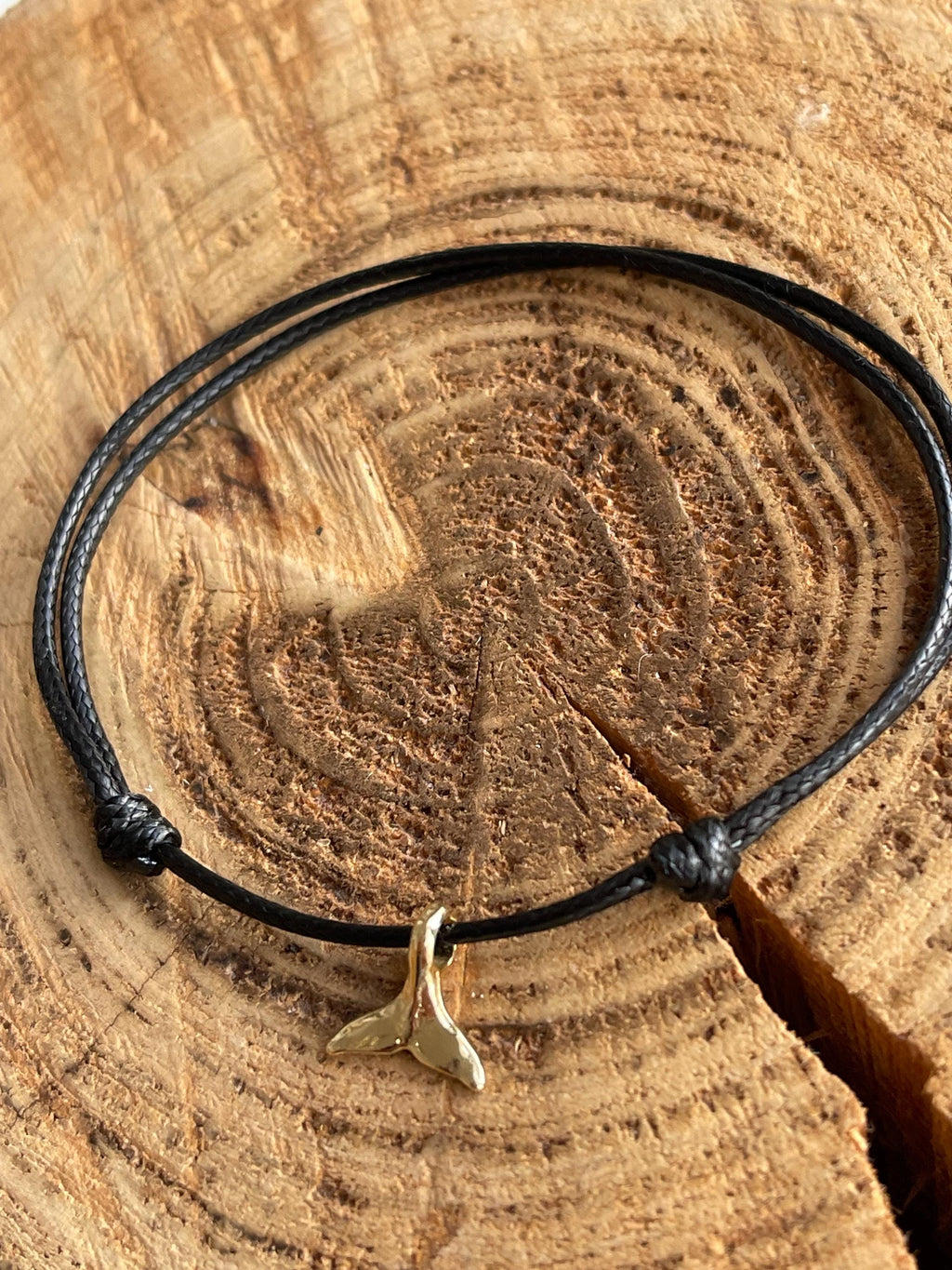Adjustable Whale Tail Anklet,