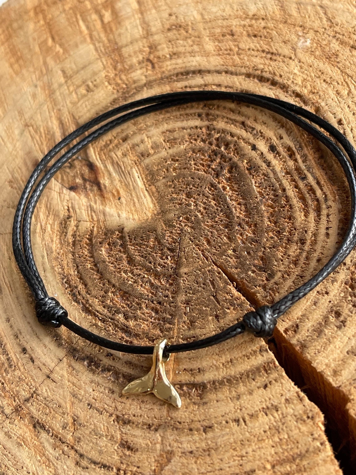 Adjustable Whale Tail Anklet,
