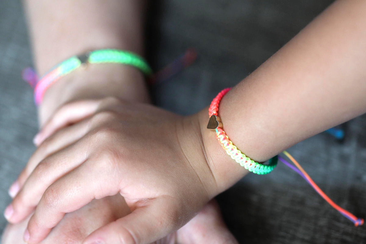 First Day of School Bracelets ‚Äî Mommy and Me Matching Set, Back to School Gift