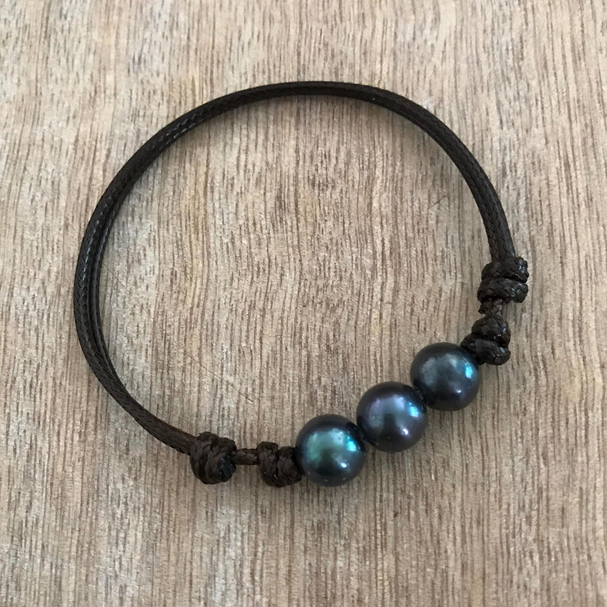 Palm Beach 3 Pearl Anklet Bracelet