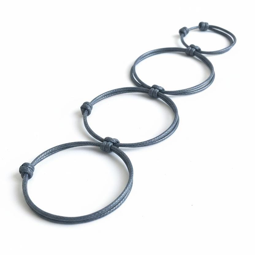Collins Minimalist 2mm Thick Unisex Anklet Bracelet
