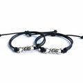 Love Knots Bracelets, Black, Ponce Collection